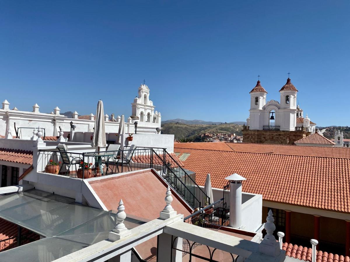 El Hotel De Su Merced Sucre történelmi óvárosa Kültér fotó