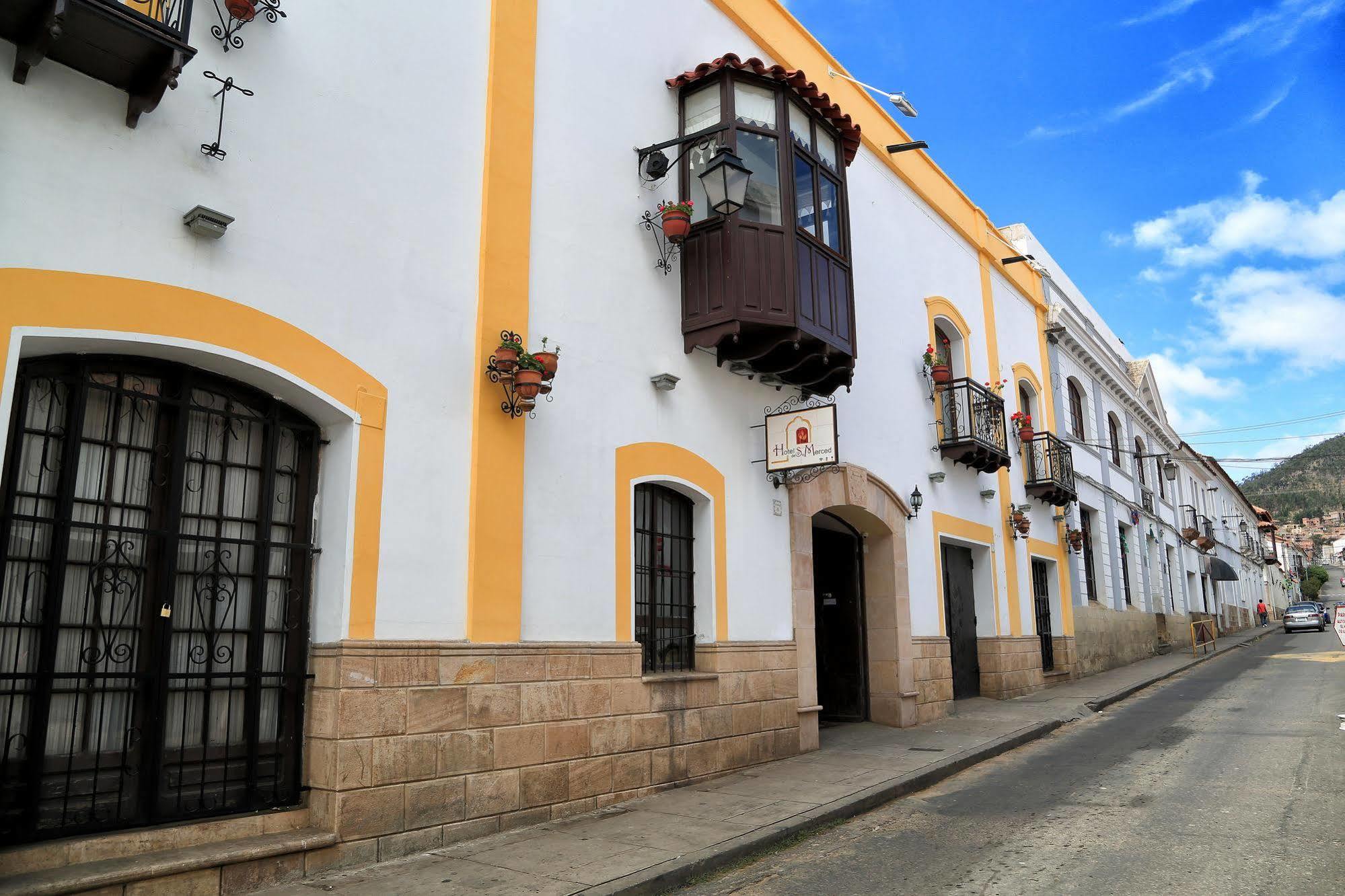 El Hotel De Su Merced Sucre történelmi óvárosa Kültér fotó